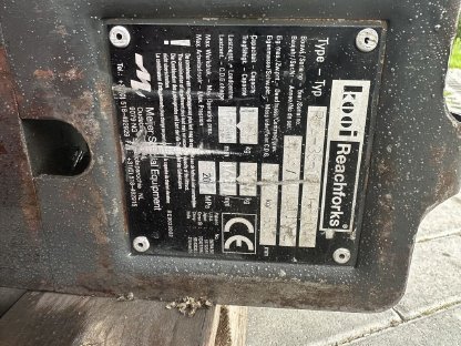 Bild 6:Gabelstaplergabeln KOOI hydr.