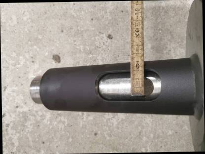 Bild 3:Schlagwerkzeug zum Seil pressen