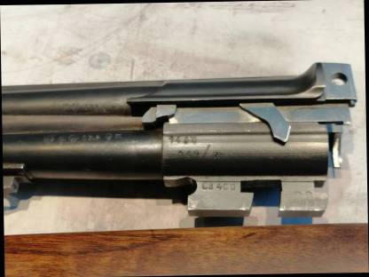 Bild 3:Bockflinte 12/70 mit Ejektor