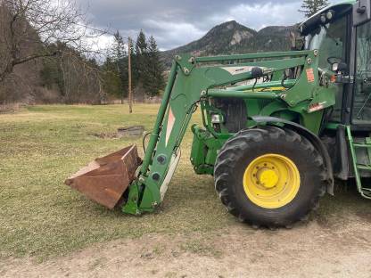 Bild 2:Hitrac Frontlader AL 2500 John Deere 6420