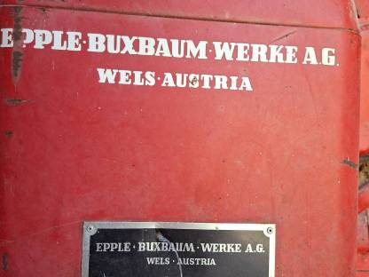 Bild 2:Strohhäcksler Blasius 800 super von Epple