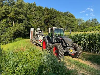 Bild 2:Forstmulcher und Renaturierung vom Profi