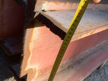 Bild 4:I-Träger 440 mm x 330 mm, 5,3 m Länge