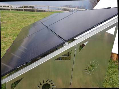 Bild 6:Agri PV, Freiflächen-Unterkonstruktion, Photovoltaikanlage