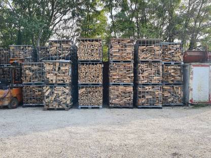 Bild 3:Brennholz Hartholz Esche, Eiche