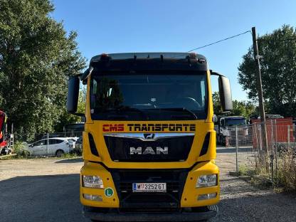 Bild 3:LKW MAN TGS Abrollkipper Palfinger - Ladekran PK22002EH