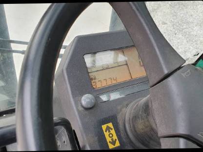 Bild 5:Mitsubishi Stapler, Zinkenversteller