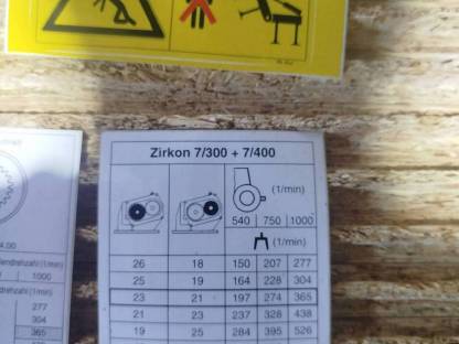 Bild 2:Aufkleber Lemken, Sicherheit, Saphir 7/300