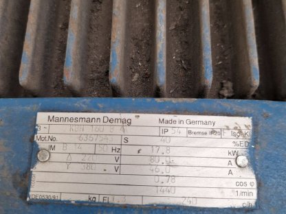 Bild 5:DEMAG DH2080 Hubwerk mit 4 Seilabläufen und Feinhub