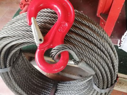 Bild 3:Forstseil, hochverdichtet, 10 mm, 11 mm, 12 mm, 13 mm