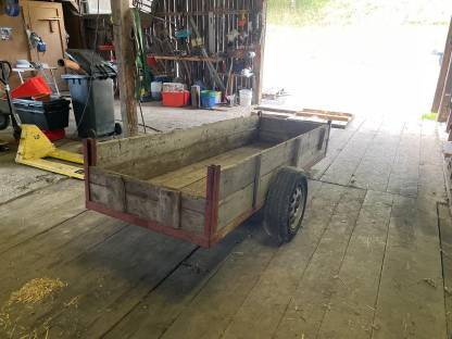 Bild 3:Anhänger Traktor Eigenbau