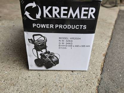 Bild 2:Benzin Hochdruckreiniger Kremer KR200H