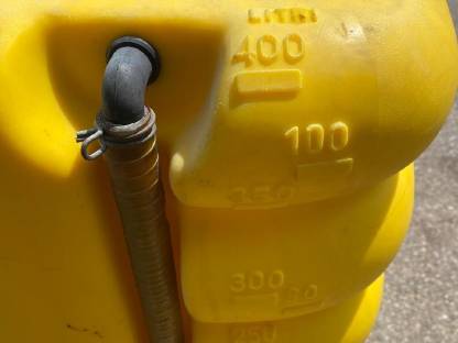 Bild 6:Gebläsespritze für Christbäume und Streuobstbäume