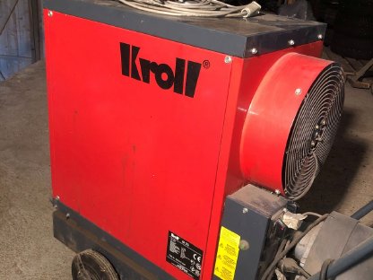 Bild 2:Warmlufterzeuger Kroll M25