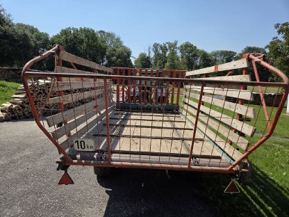 Bild 4:Steyr Hamster Plus 17 Ladewagen