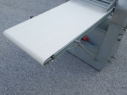 Bild 2:Teigausrollmaschine NEUE Bänder, Edelstahl Bäcker Tische