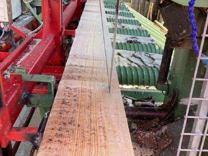 Lohnschnitt Sägewerk