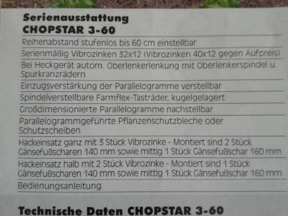 Bild 4:Einböck Chopstar 6-reihig Hackgerät