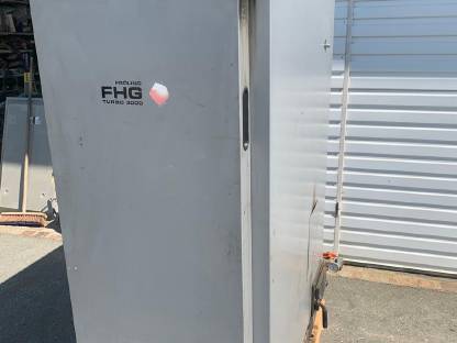 Bild 2:50 kW Holzkessel Fröling FHG Turbo 3000 Holzofen