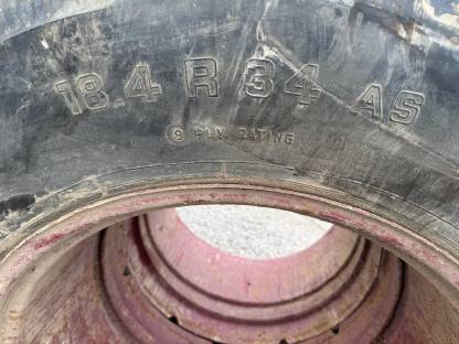 Bild 7:Zwillingräder 18.4R34 Continental Reifen Schnellverschluss