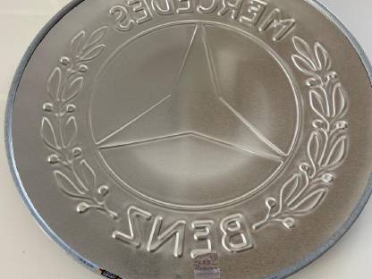 Bild 2:Mercedes Benz Werbetafel aus Blech 35 cm