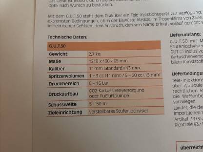 Bild 2:Gasgewehr zur universellen Tele-Injektion