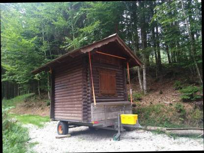 Bild 2:Mobile Hütte