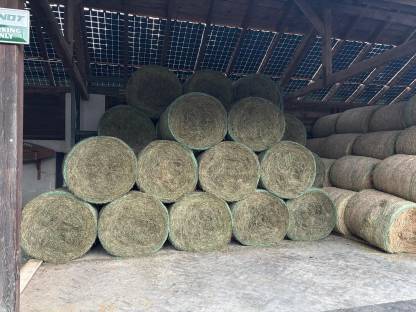 Bild 5:Heuballen 2. Schnitt 2025