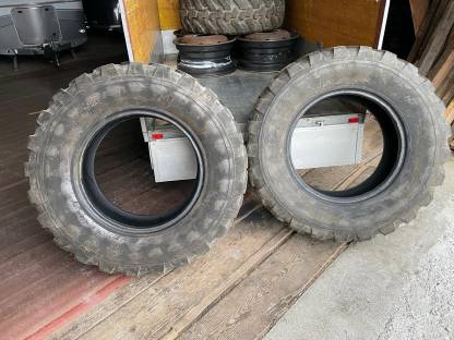 Bild 7:4x neu Mitas Reifen 405/70 R24 Traktor Radlader Pflege Kommunal