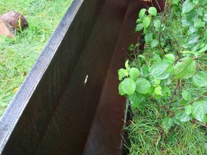 Bild 3:Schneeschild 2 m breit, sehr stabil