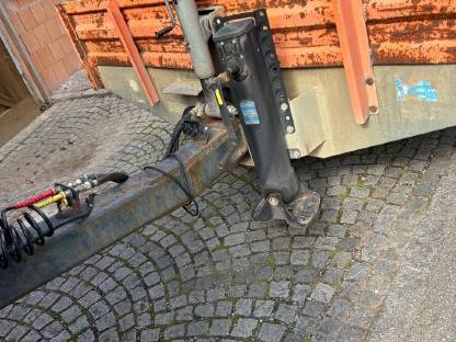 Bild 4:Tieflader, Ballenwagen, Tandem, Plattformanhänger, Obermaier