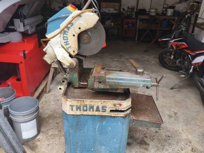 Bild 6:Thomas Kaltsäge 315 SUP - mit neu gewickeltem Motor & Zubehör