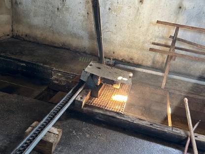 Bild 3:Hühnerstall Aufstallung für 1.000 Legehühner