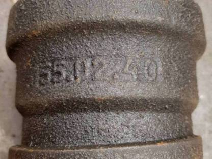 Bild 3:Neuer Gewindeanschluss Stutzen