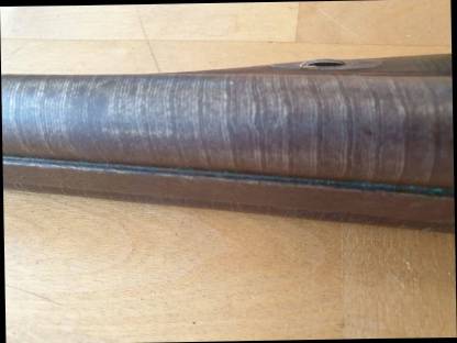 Bild 2:Hahndoppelflinte Damastlauf Waffe Nr. 4