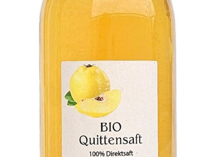 Quitten-Apfelsaft und Quittensaft