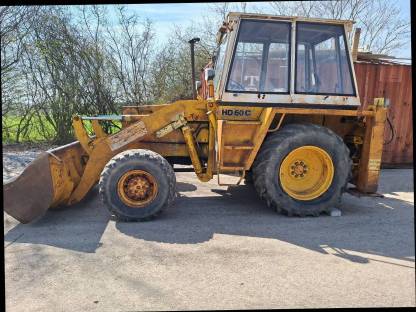 Bild 2:Baggerarm für Hanomag Baggerlader HD60C4