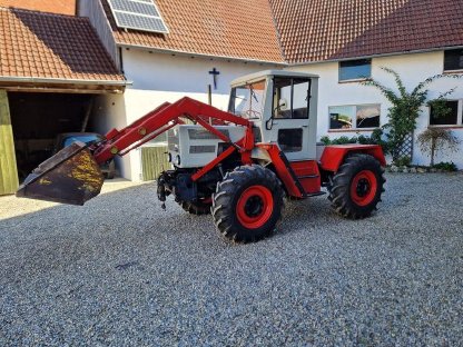 MB-Trac 800 mit Frontlader und Fronthydraulik