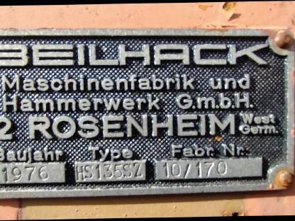 Bild 7:Schneefräse, Schneeschleuder Beilhack HS 135SZ