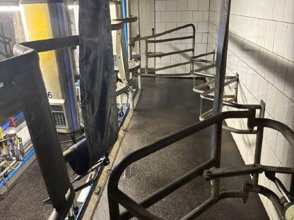 DeLaval Fischgräten Melkstand