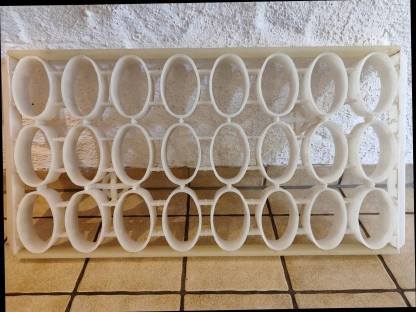 Bild 4:Käseformen Oval für Käserei oder Tofurei - franz. Weichkäse