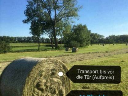 Bild 3:Heu Grummet Rundballen 1. und 2. Schnitt
