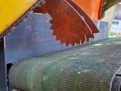 Bild 5:Sägespaltautomat Sägespalter Holzspalter Rima Rm 500 Joy