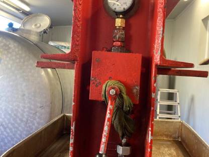 Bild 6:Stossier Packpresse, Saftpresse, Mostpresse