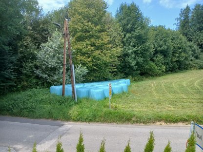 Bild 4:Siloballen, Heuballen