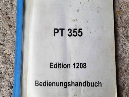 Bild 7:Rohrschweißgerät für Kunststoff PT355