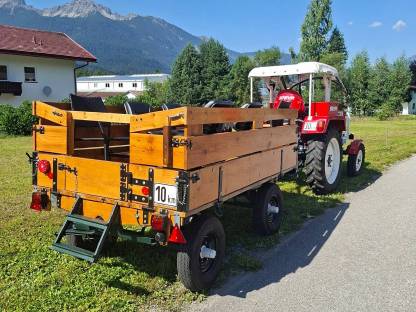 Bild 4:Steyr 30 mit Anhänger