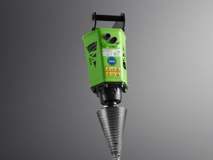 Bild 5:Kegelspalter Holzspalter Erdbohrer Bagger Linie PRO