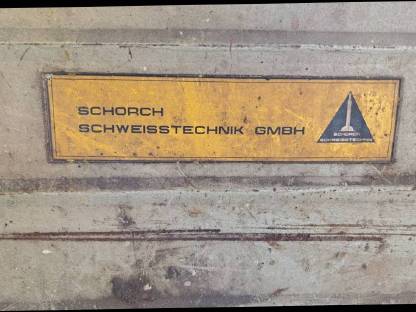 Bild 2:Schorch Schweißgerät