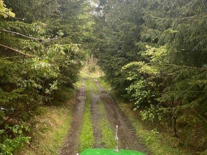 Bild 4:Böschungsmähen, Freischneiden Forstwege